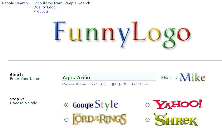 Buat Logo Search Engine sendiri | Agusarifina's Blog